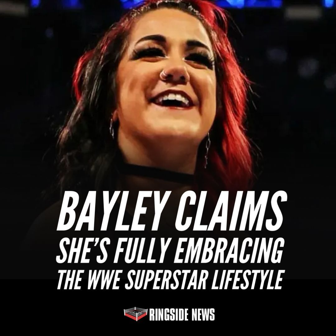 Bayley Claims She’s Fully Embracing the #WWE Superstar Lifestyle ringsidenews.com/2024/05/04/bay…