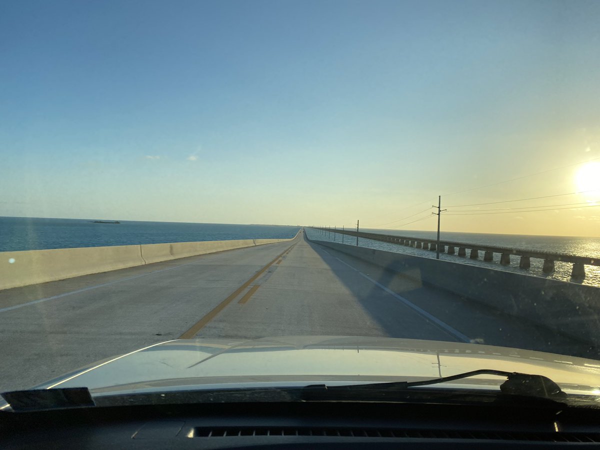 Nice drive home a couple of hours ago. #Blessed #KeysLife