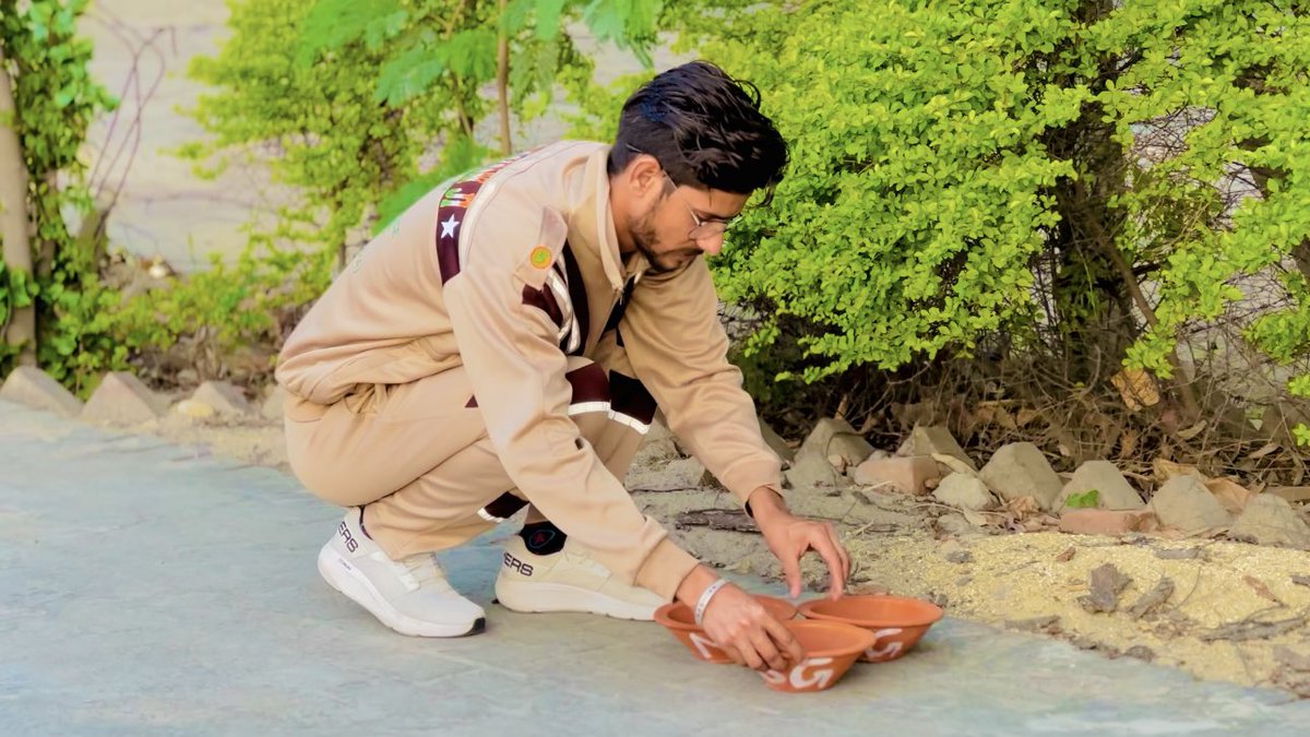 Let us all pledge to #BirdsNurturing keep feed & water on rooftops for the little birds Their blessings will bring happiness in your family, & joys in return Save Birds Inspiration by Saint Ram Rahim ji