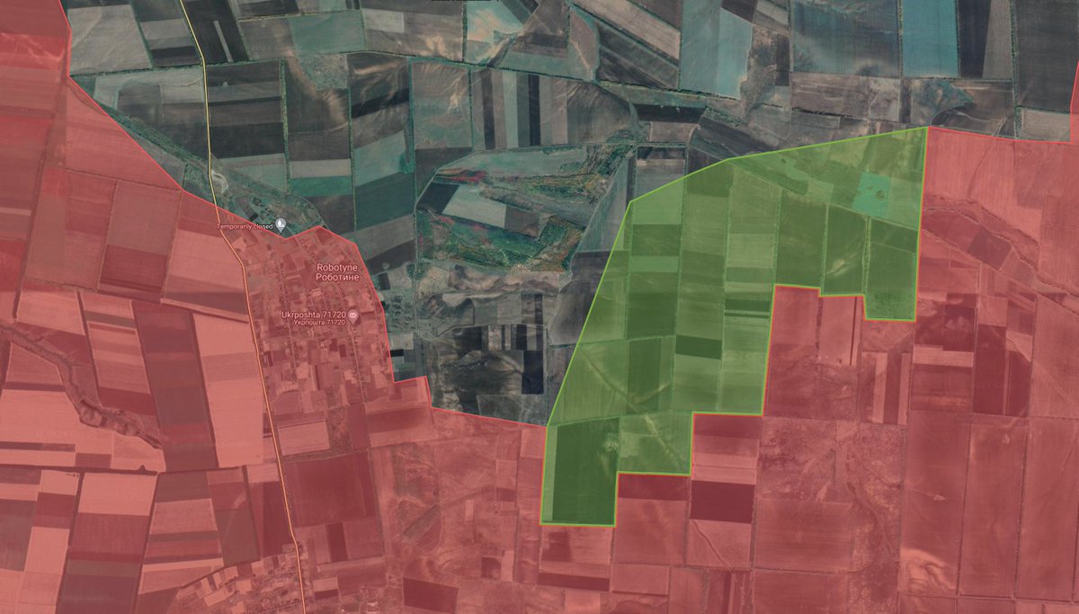 ant1_ignorancia's tweet image. Los ucranianos a punto de perder #Robotyne nuevamente. Por este conjunto de casas lucharon 4 meses el año pasado y perdieron la vida miles de hombres. Les doy ambas fuentes (#rusa y #ucraniana) para que vean que están en la misma línea.