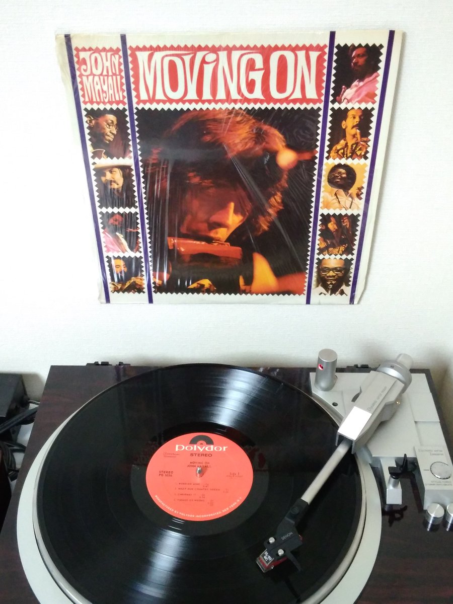 John Mayall - Moving On (1972) 
#nowspinning #NowPlaying️ #アナログレコード
#vinylrecords #vinylcommunity #vinylcollection 
#britishblues #britishrock #jazzrock 
#JohnMayall