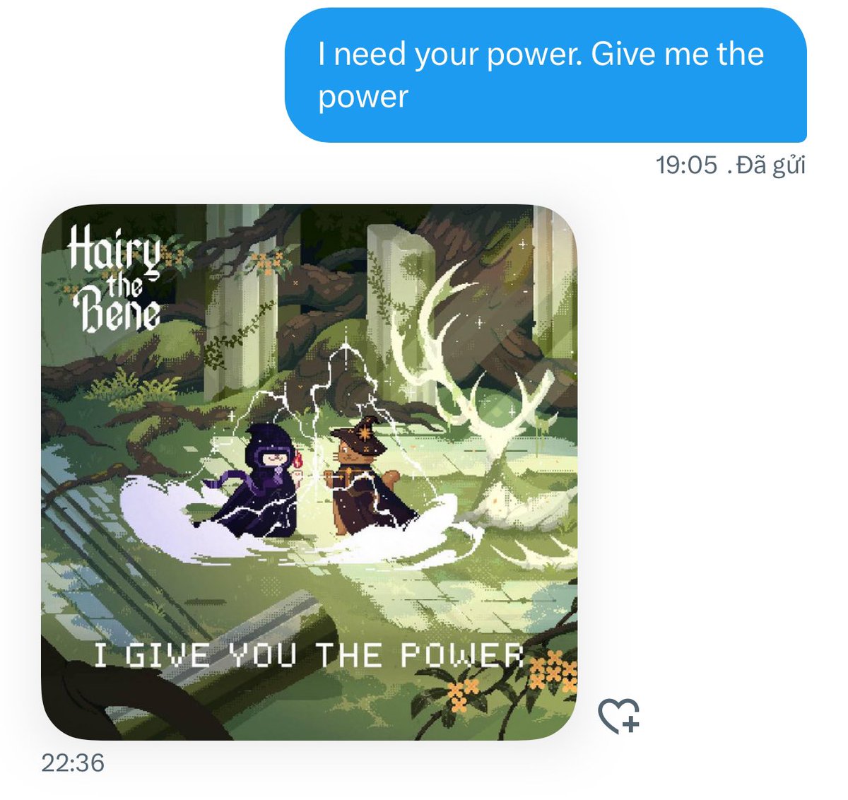 Finally, I got the power. 
——
Sau bao ngày cầu khấn thần lông lá <a href="/BeneCatwiches/">Hairy The Bene</a> thì mình đã có sức mạnh rồi anh em.
—
#memecoin đầu tiên trên chain <a href="/Ancient8_gg/">Ancient8</a> mình có share cho anh em. Cực kỳ bullish con này. 
—
Chờ xem có gì hay nhé. 
#hairy #Ancient8 #meme