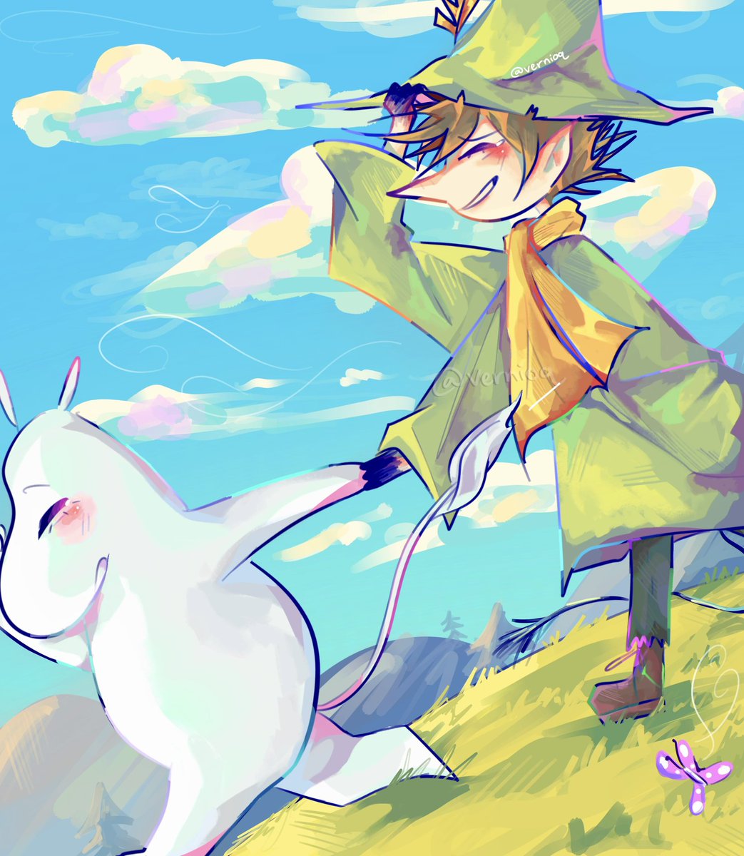 #snufmin i decided to officially join another fandom today (again)!! glad to be obsessed with moominvalley once more ^^
