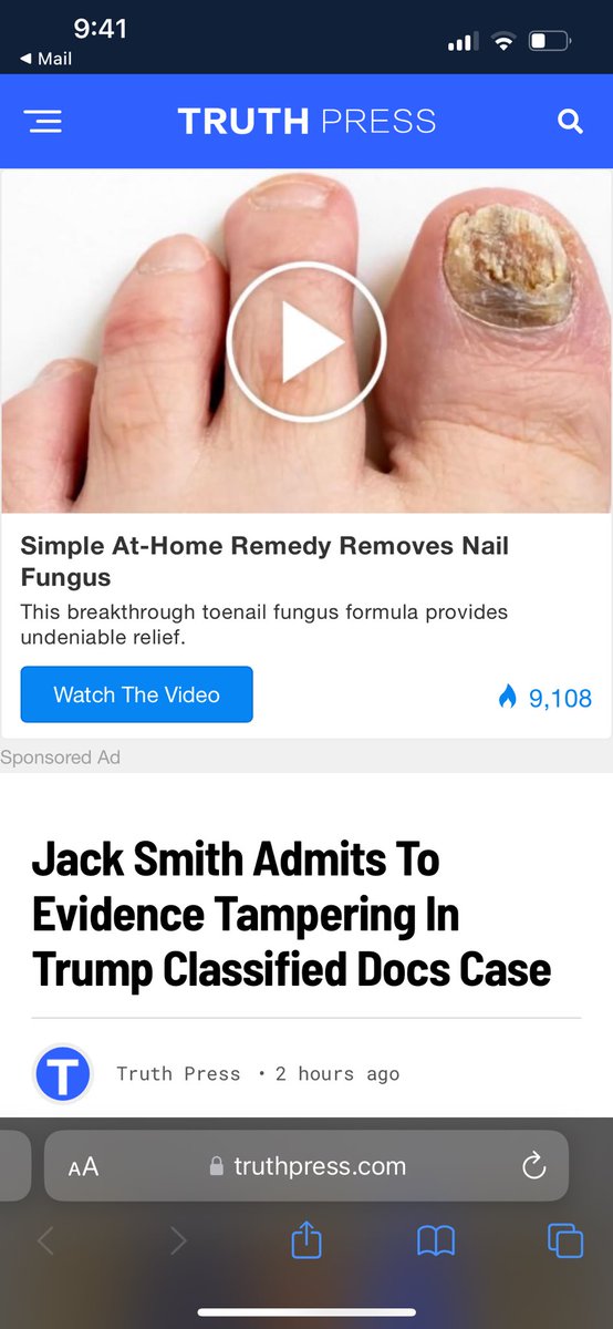 Fuck your disgusting ads, Truth Press! 🤢