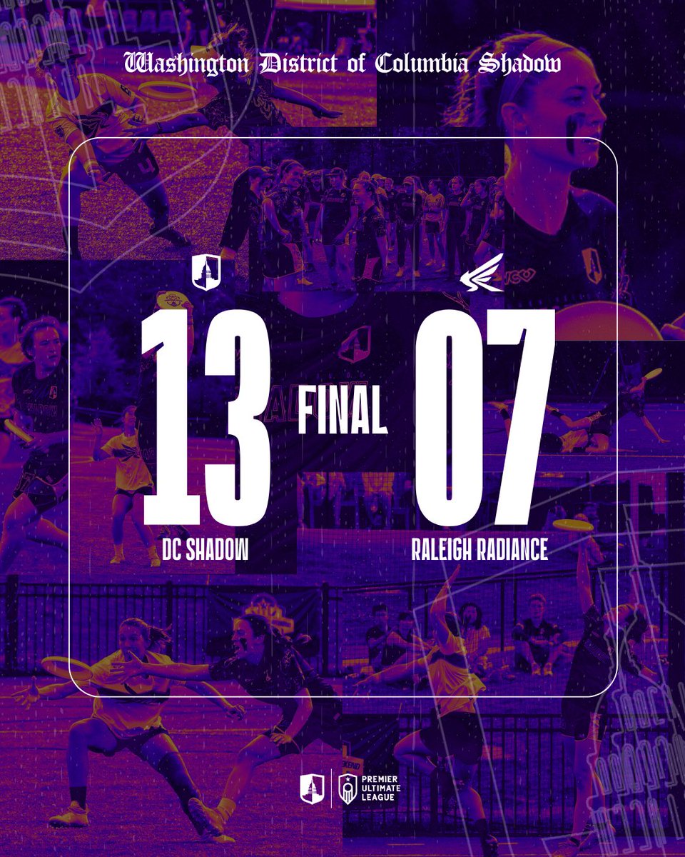 Final score from Carlini ⭐️⭐️⭐️ ONTO THE NEXT ⤵️ 📍DC Shadow at Portland Rising (via @portlandrising) 📅 May 18th 2024 6:00PM EST 📺 youtube.com/live/tWN0B8ja9… DONT STAY IN THE DARK