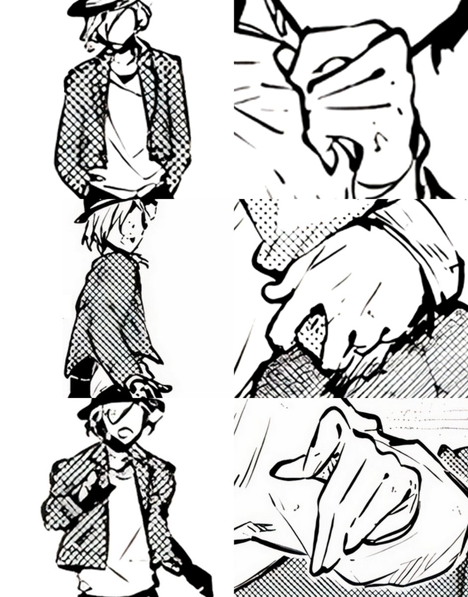 Chuuya's waist 🫶 Dazai's hand