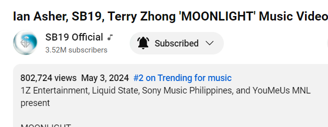 superbpaulo's tweet photo. A week or less for the preparation at 3-4 days para sa choreo pero ganun na ka-pulido ang kinalabasan ng MV. Iba yung level of dedication sa craft kaya power stream Moonlight! 

STREAM MOONLIGHT MV
@SB19Official #SB19 
#IanxSB19xTerry https://t.co/gKetE0uba4