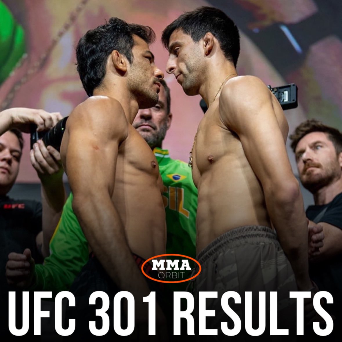 #UFC301 results: Joanderson Brito defeats Jack Shore via TKO (doctor stoppage) - Round 2, 3:35