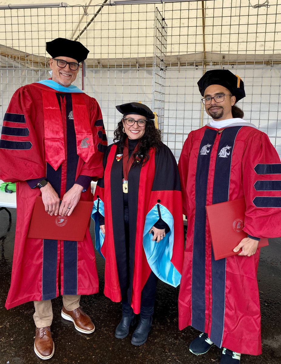 Congratulations to Dr. Greg Schwab & Dr. Felix Braffith— two wonderful equity-focused educational leaders! Honored to have been their dissertation chair ❤️ @wsucoe #GoCougs #WSUV2024 @WSUVancouver