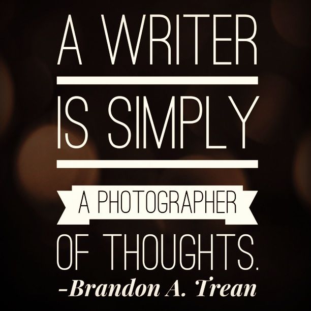 Writer's Inspirational Quote

by Brandon A Trean

#writingtips
#writingadvice