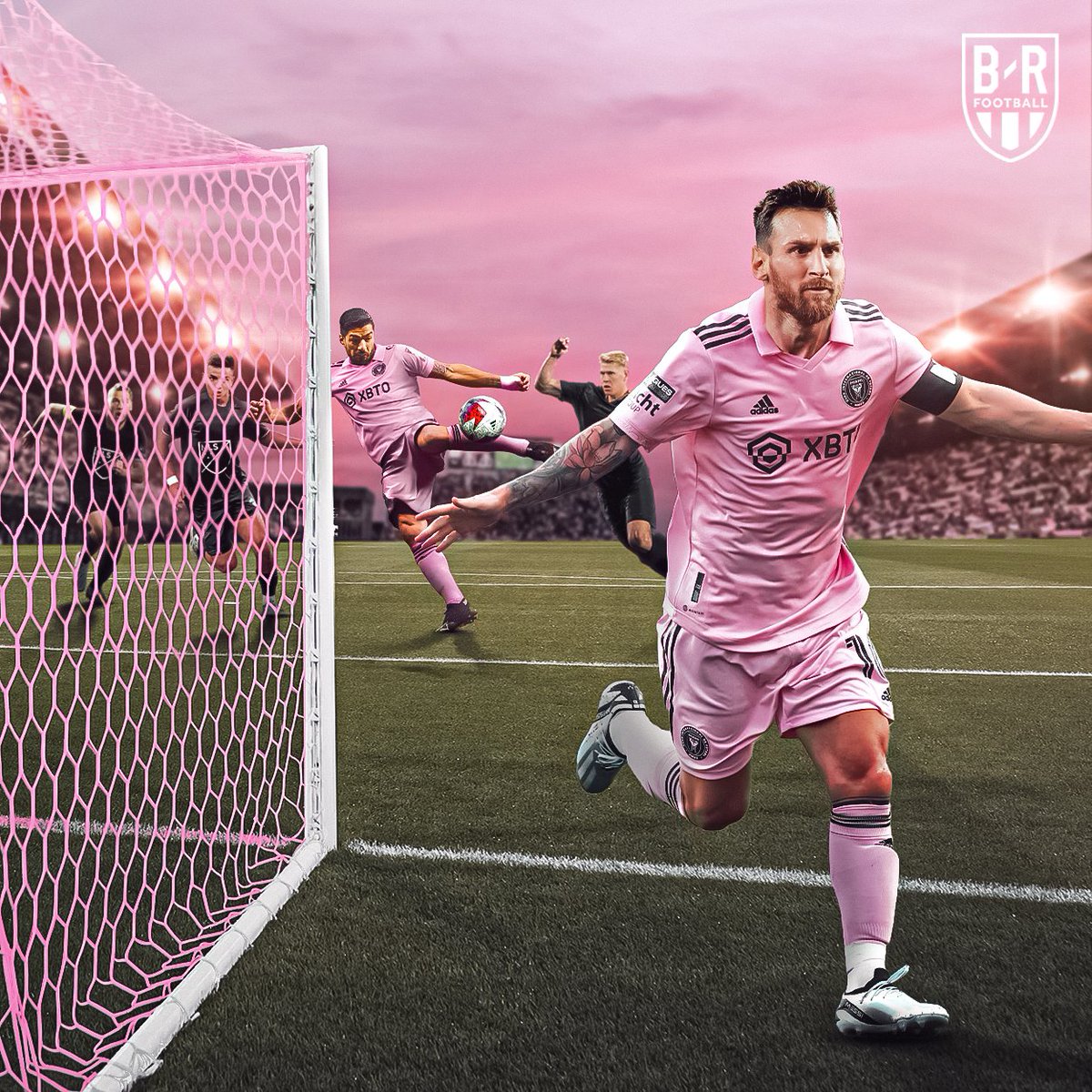 Messi ⚽🎁🎁🎁🎁🎁 Suárez ⚽⚽⚽🎁 What a night 🤯