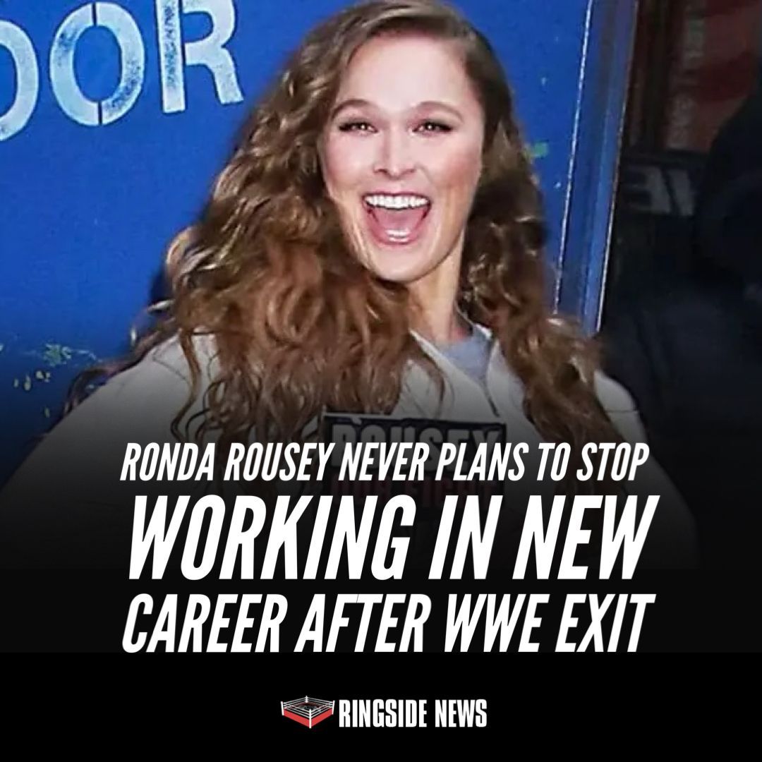 Ronda Rousey Never Plans to Stop Working in New Career After #WWE Exit ringsidenews.com/2024/05/04/ron…