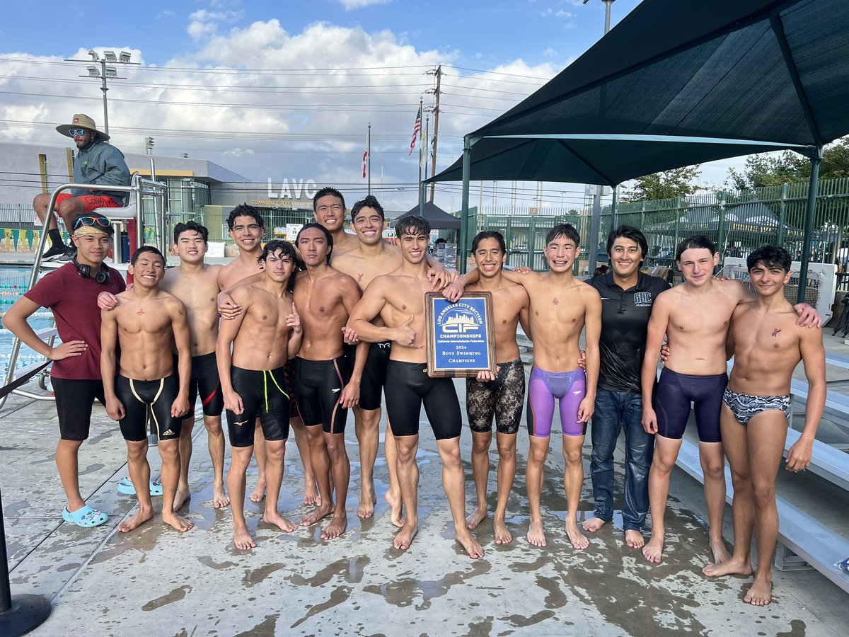 Boys Swim Championships: 🏆 Congratulations to Granada Hills who wins its second #CIFLACS title and first since 2001! 👏🏊‍♂️