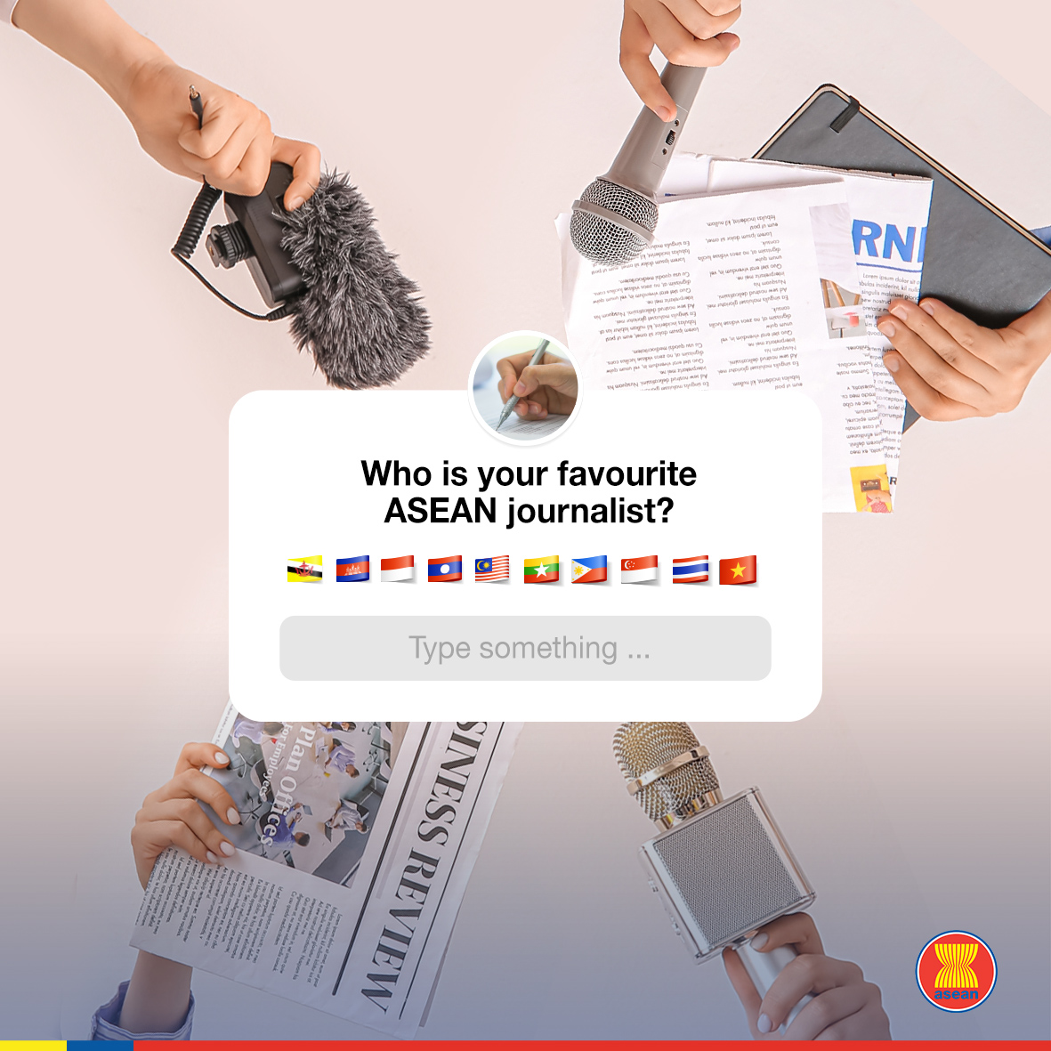 Let us celebrate Press Freedom Day by shining a spotlight on the voices shaping Southeast Asia! Who is your favorite ASEAN journalist? Share their name and why they inspire you in the comments below. 📰 #WorldPressFreedomDay