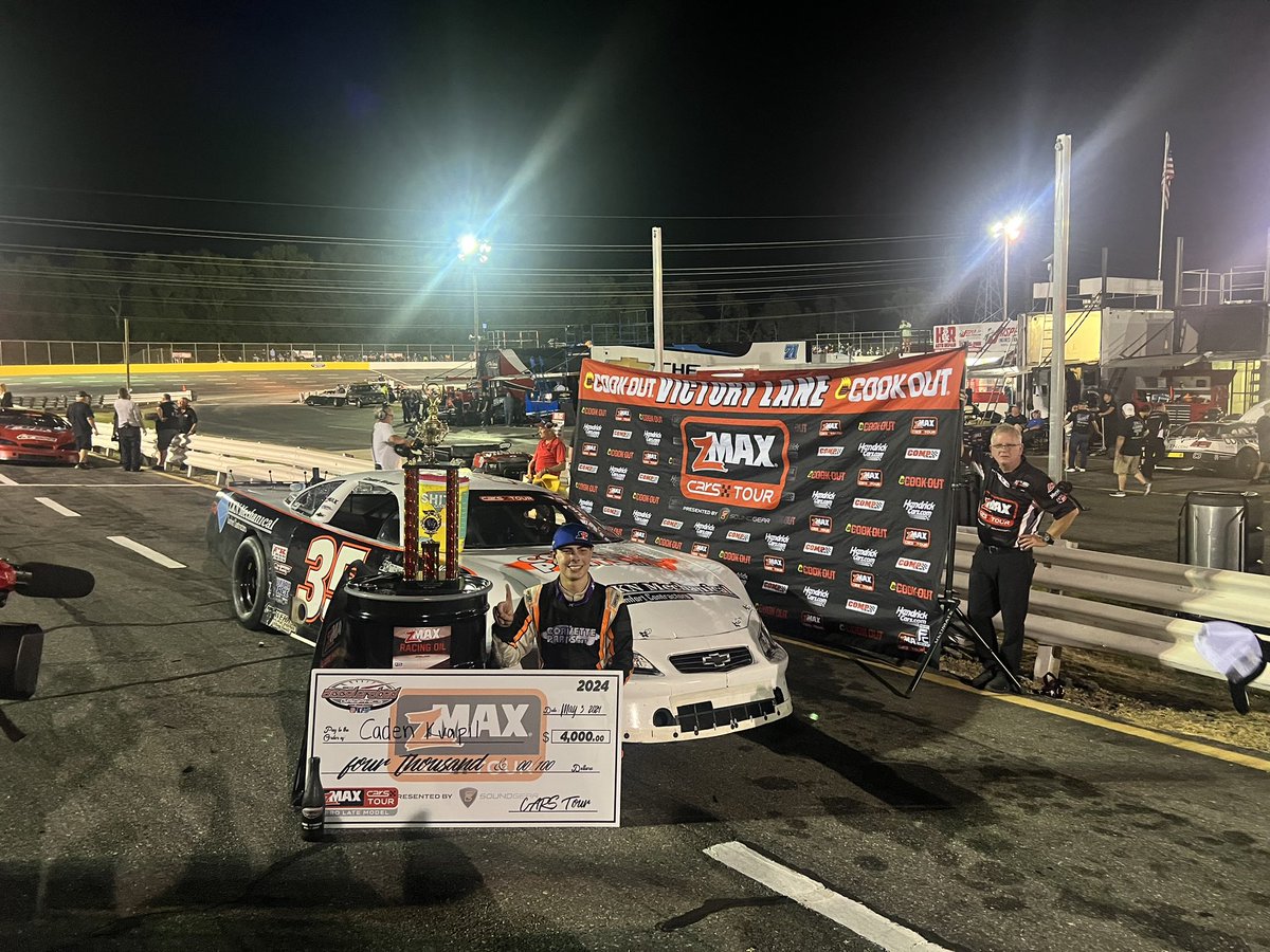 Dominate night yesterday at Ace in the @CARSTour! Got the pole, and was able to lead all 100 laps to get a much needed win! Thank you to Archie and @GoFasRacing32, CorvetteParts.net, @KeenParts, LKN Mechanical, Inc, @WehrsMachine, and my awesome crew and spotter!