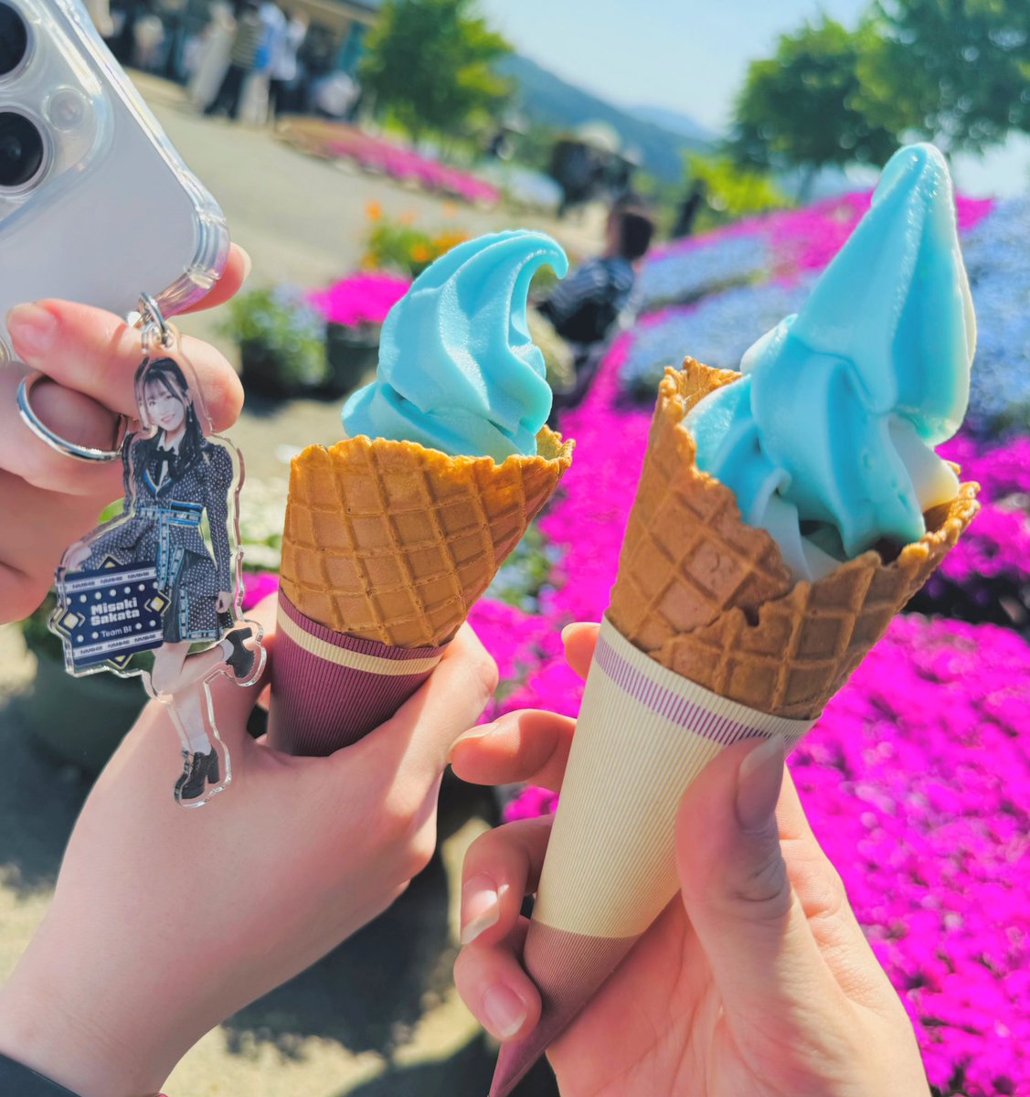 広島県にある
「〜Flower village 花夢の里〜」

ネモフィラめっちゃ綺麗だったよー！