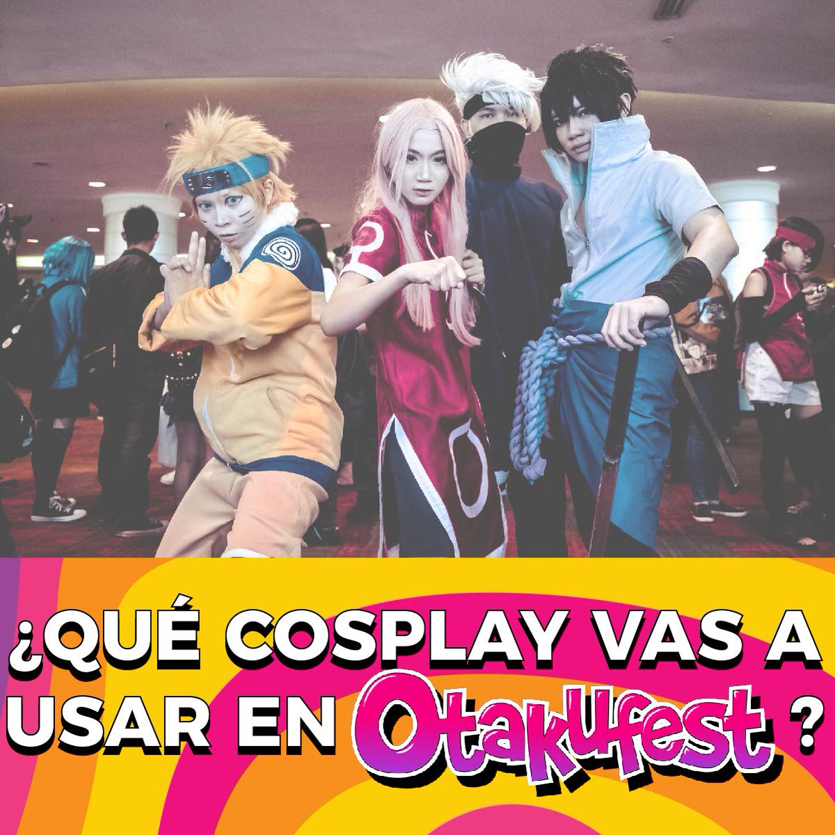 ¡FALTAN SOLO 2 SEMANAS!! ¿Ya preparaste tu cosplay? ¿Llevarás uno para ambos días o tienes 2? ¿Grupal con amigos o individual? ¡COMÉNTANOS! 😁😁😁

#otakufest #otakufestsaltillo #otakufest2024 #Saltillo
#Coahuila #otf2024 #cosplay #cosplayer