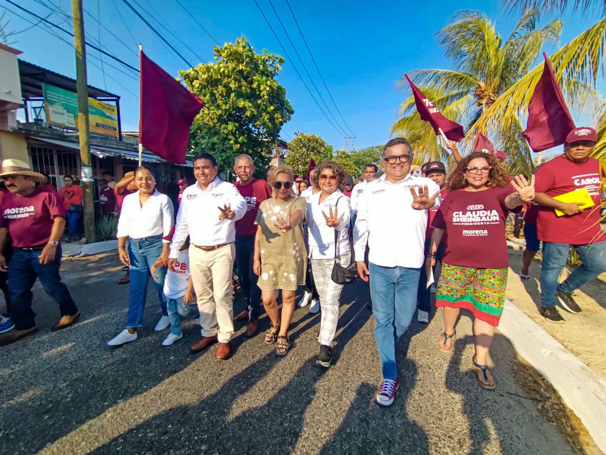 Agradezco a mi amigo Pepe Hernandez, por la invitación para acompañarlo en un acto multitudinario que muestra la fortaleza de Morena rumbo a las elecciones del 2 de junio en Huatulco.

Este 2 de Junio en Huatulco ¡Vota todo morena!. Aquí ganamos y volveremos a ganar.