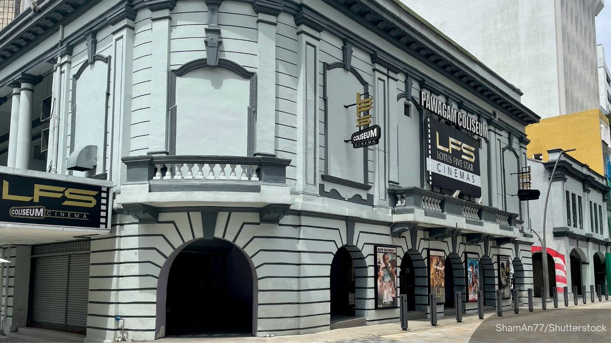1. The Coliseum cinema, which was built in 1920, has been put up for sale, along with the adjacent former Coliseum Café and Hotel. Knight Frank Malaysia reveals that it has been exclusively appointed to market the disposal of the properties.