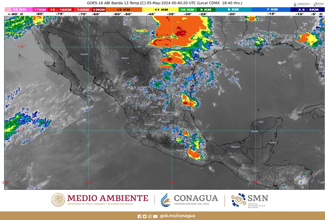 Para esta noche se prevén #Lluvias fuertes en #Coahuila, #NuevoLeón, #Oaxaca, #Puebla, #Tamaulipas, #Tlaxcala y #Veracruz. Más información en: gob.mx/conagua/prensa…
