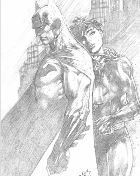 Batman & Catwoman by Ed Benes #dccomics #BatCat