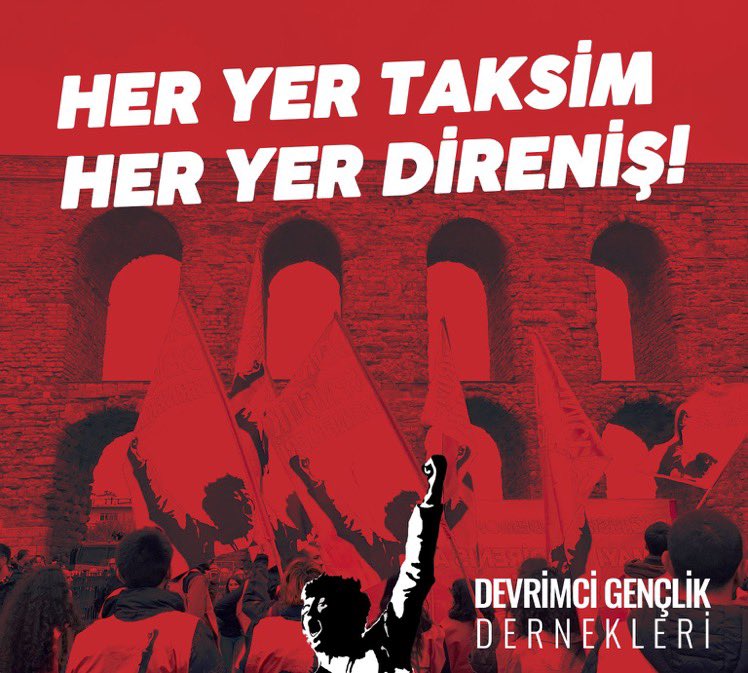 1 Mayıs'ta Taksim'e yürüyen 3 üyemiz tutuklandı!

Herkes bilsin: Dernek üyelerimiz Rana Karaca, Sait Çetin ve Mehmet Şimşek insanca bir yaşam istedikleri için tutuklandılar! 

Özgürlük ve eşitlik mücadelesinde kimseden izin alacak değiliz. Biz yoksulluğa, adaletsizliğe,…