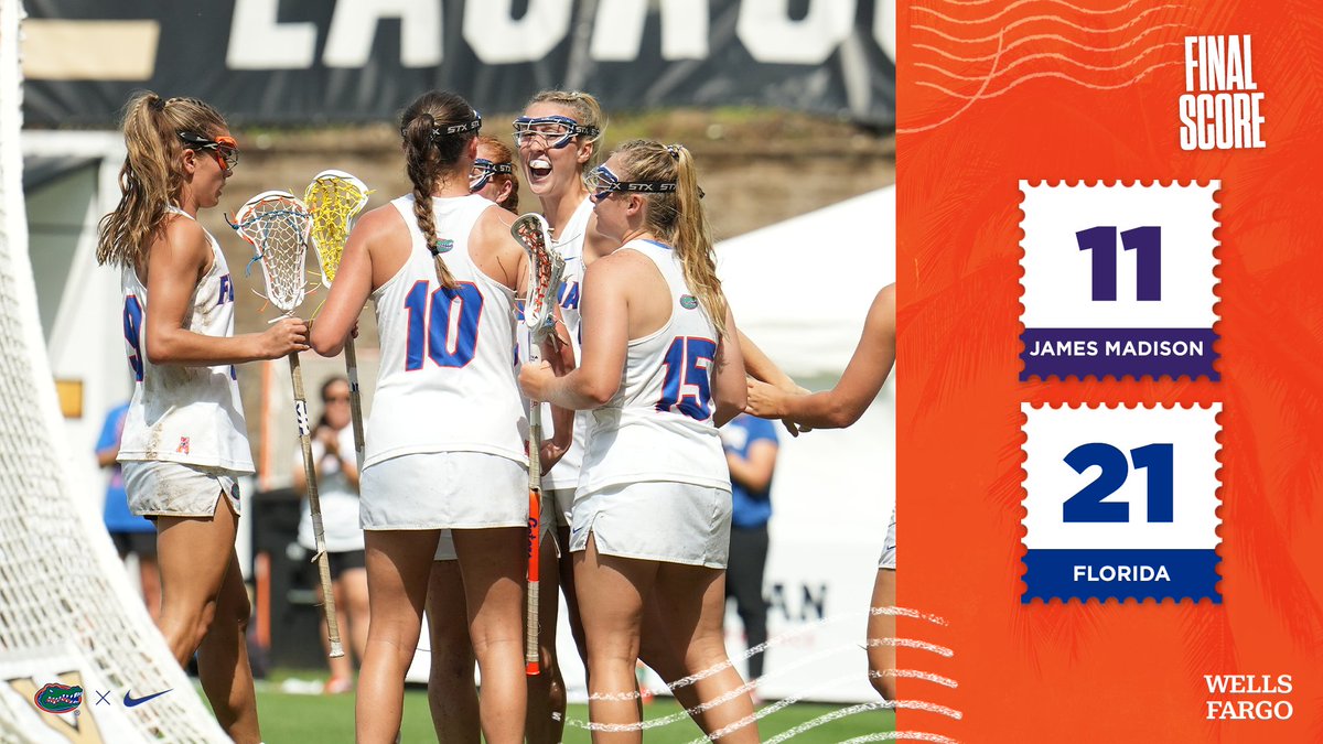 The perfect ending to a perfect conference season 🥳🏆 #FLax | #GoGators | Presented by @WellsFargo