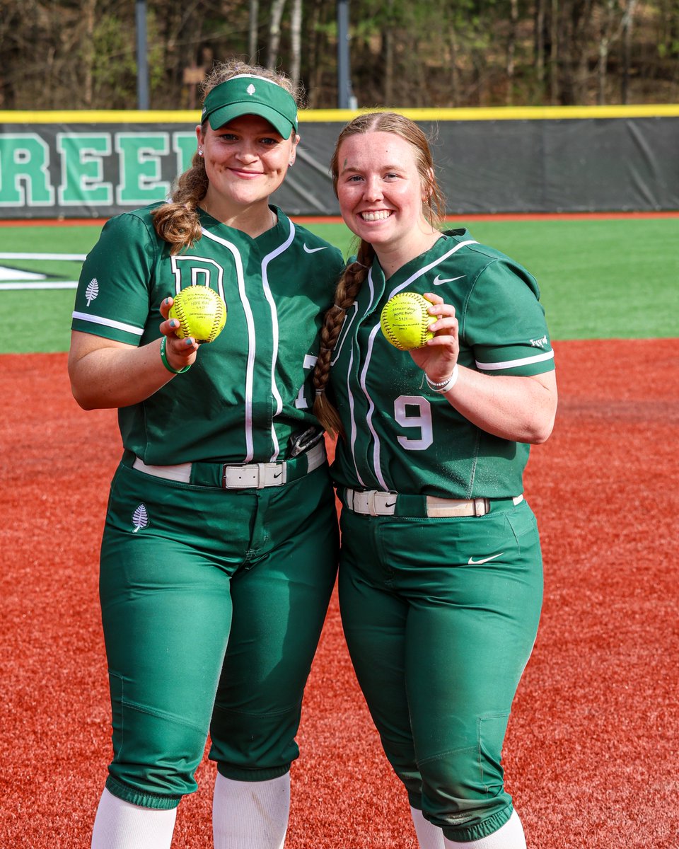 Kelly and MB both went yard on Senior Day 🥹

What a storybook day in Hanover!