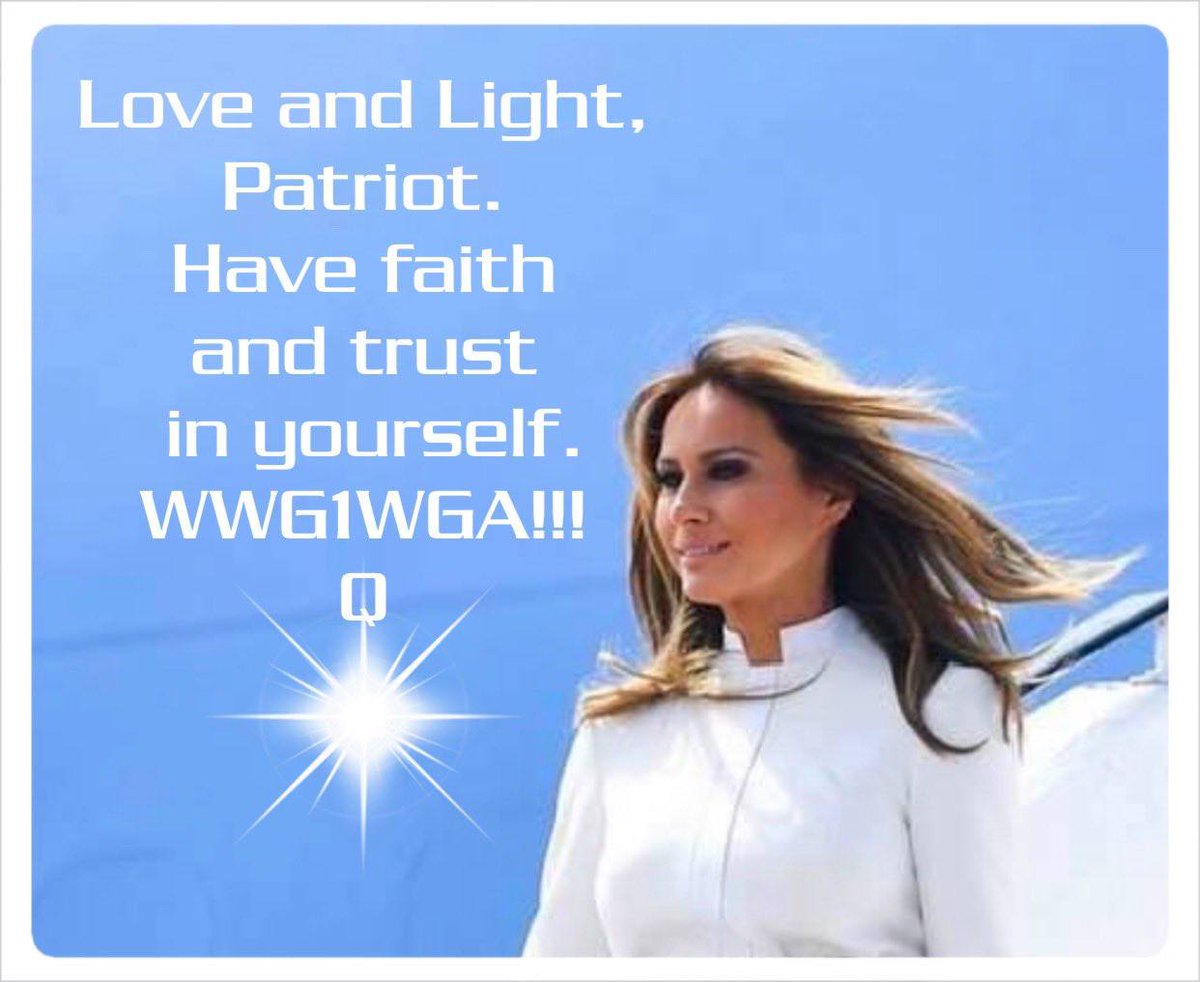 From our FLOTUS, Melania.. ❤️🙏🏻🇺🇲🇺🇲