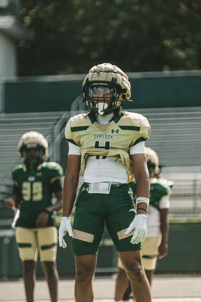 Football is back!!! Spring practice 1 and 2 complete. Junior season loading… 💯🙏🏾 @grayson_fb @RivalsJohnson @ChadSimmons_ @RustyMansell_ @CoachGCarswell @rkbarefield @On3sports @247Sports @JeremyO_Johnson @coachsb_4theg