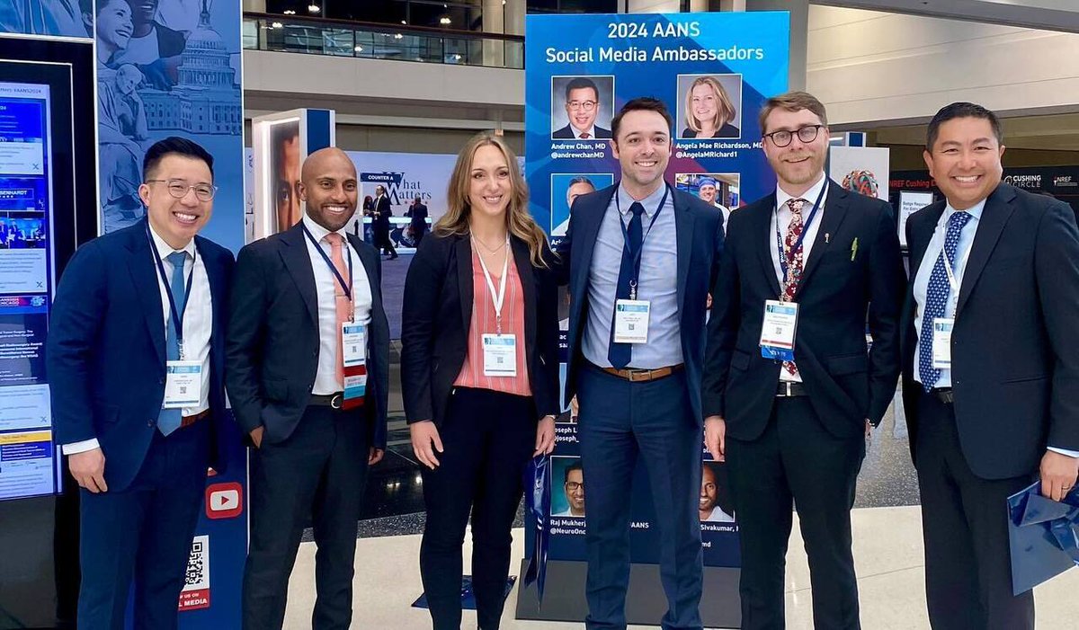 Isaac Yang MD (@isaacyangmd) on Twitter photo #AANS2024 #whatMatters2Me SoMe Committee <a href="/AANSNeuro/">AANS</a> in #Chicago #IRL #awesome #medtwitter
@andrewChanMD
<a href="/AngelaMRichard1/">Angela M Richardson, MD, PhD</a>
<a href="/michaelivanmd/">Michael Ivan, MD, MBS, FAANS</a>
<a href="/A_fallah/">Ahmed el fallah</a>
<a href="/DornbosIII_MD/">David Dornbos III</a>
@JakeYoung11
@Joseph_Linzey
<a href="/NeuroOncSurgery/">Johns Hopkins Neuro-Oncology Surgical Outcomes Lab</a>
<a href="/LindyDrollinger/">Lindy Drollinger</a>
<a href="/DrWallyMD/">Walavan Sivakumar, M.D.</a>
<a href="/AANS_President/">Jacques J. Morcos, MD, FAANS</a>
… instagr.am/p/C6j-Ju_gCRz/ #AANS2024 #whatMatters2Me SoMe Committee <a href="/AANSNeuro/">AANS</a> in #Chicago #IRL #awesome #medtwitter
@andrewChanMD
<a href="/AngelaMRichard1/">Angela M Richardson, MD, PhD</a>
<a href="/michaelivanmd/">Michael Ivan, MD, MBS, FAANS</a>
<a href="/A_fallah/">Ahmed el fallah</a>
<a href="/DornbosIII_MD/">David Dornbos III</a>
@JakeYoung11
@Joseph_Linzey
<a href="/NeuroOncSurgery/">Johns Hopkins Neuro-Oncology Surgical Outcomes Lab</a>
<a href="/LindyDrollinger/">Lindy Drollinger</a>
<a href="/DrWallyMD/">Walavan Sivakumar, M.D.</a>
<a href="/AANS_President/">Jacques J. Morcos, MD, FAANS</a>
… instagr.am/p/C6j-Ju_gCRz/