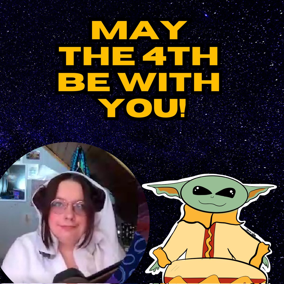 We did a little cosplay for todays´ stream!! Who´s your favorite Star Wars Character??