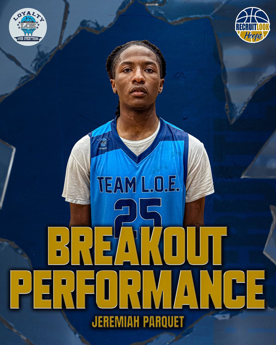 2025 | Jeremiah Parquet | #RLHoops Physical player who guards all 5 positions. Finishes above the rim & scored on multiple baskets back to back on drives & fast breaks. Stretches floor with his three-point shooting.