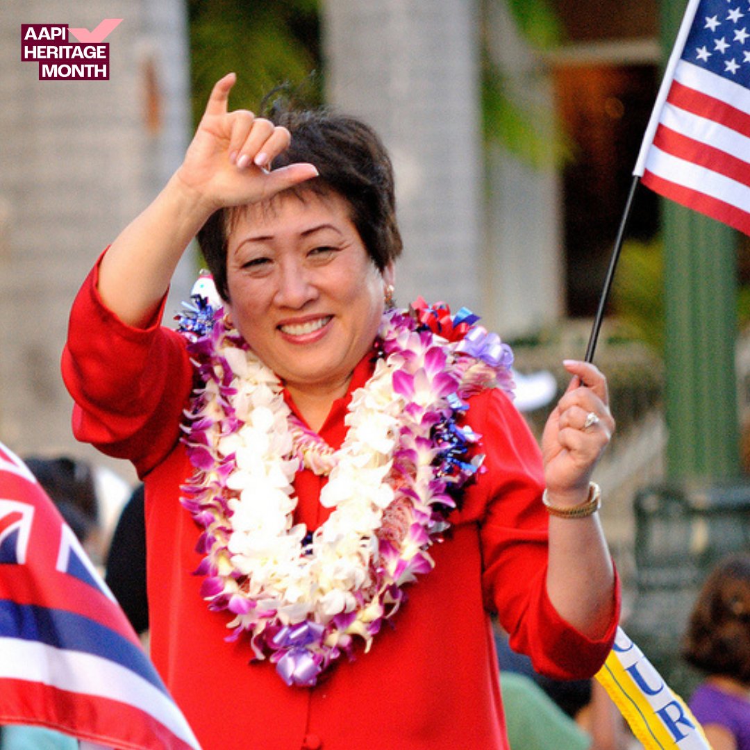 Happy birthday to former Representative Colleen Hanabusa! 🎉

Rep. Hanabusa is the first woman to serve as president of the Hawaiian State Senate, and the first Asian American American woman to preside over a state legislative chamber in the United States.