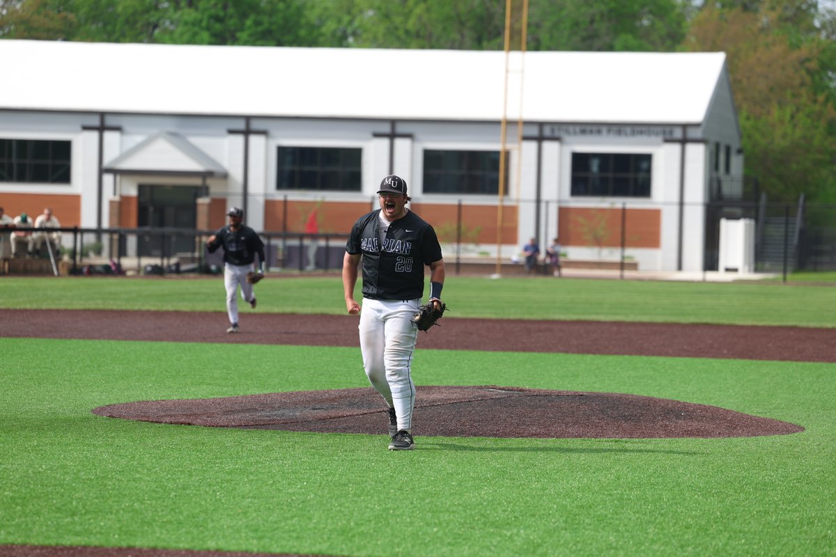 Marian Knights (@muknights) on Twitter photo Davis Enfield Appreciation Post!
Enfield goes 6.2 innings of relief with 7 K's and two hits allowed, earning his second win of the week as <a href="/MarianUBaseball/">Marian Baseball</a> pulls out the comeback win!
#NotDoneYet Davis Enfield Appreciation Post!
Enfield goes 6.2 innings of relief with 7 K's and two hits allowed, earning his second win of the week as <a href="/MarianUBaseball/">Marian Baseball</a> pulls out the comeback win!
#NotDoneYet