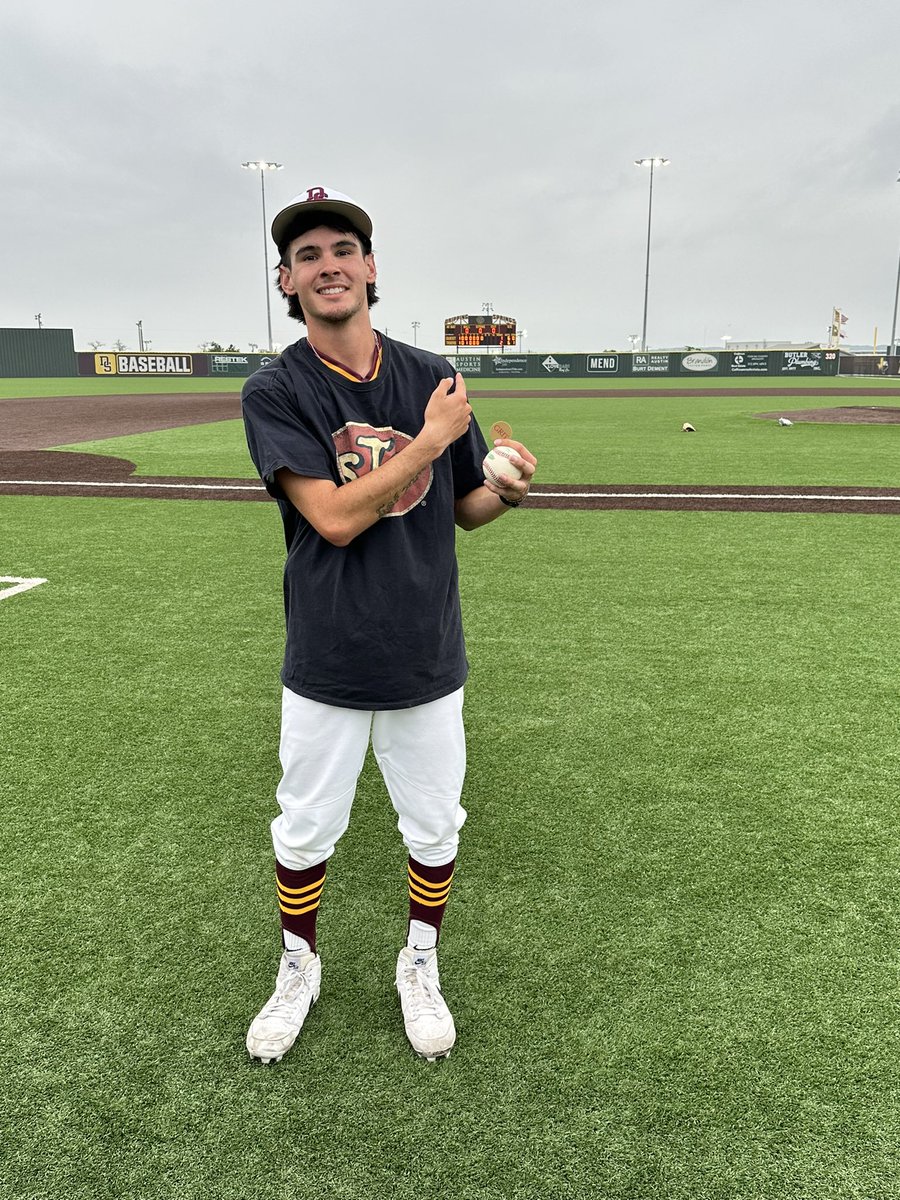 Tigers take the series with a 2-1 victory over a really good Cedar Ridge team! Moving on to Area next week! #STP Player of the Game @ConoverJaxon stepped up big with a CG 0 ER 0 BB 4 K! #STP #FUEL