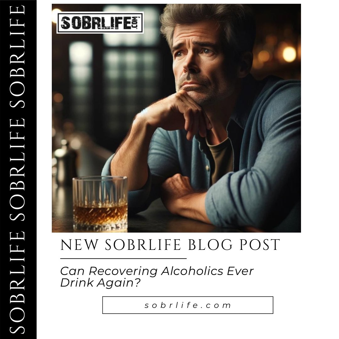 🚨 New Blog Alert: Can Recovering Alcoholics Ever Drink Again? Visit sobrlife.com

#recovery #sobriety #soberblogger  #soberlife #soberjourney #mentalhealth #healthylifestyle #abstinence #sobrlife