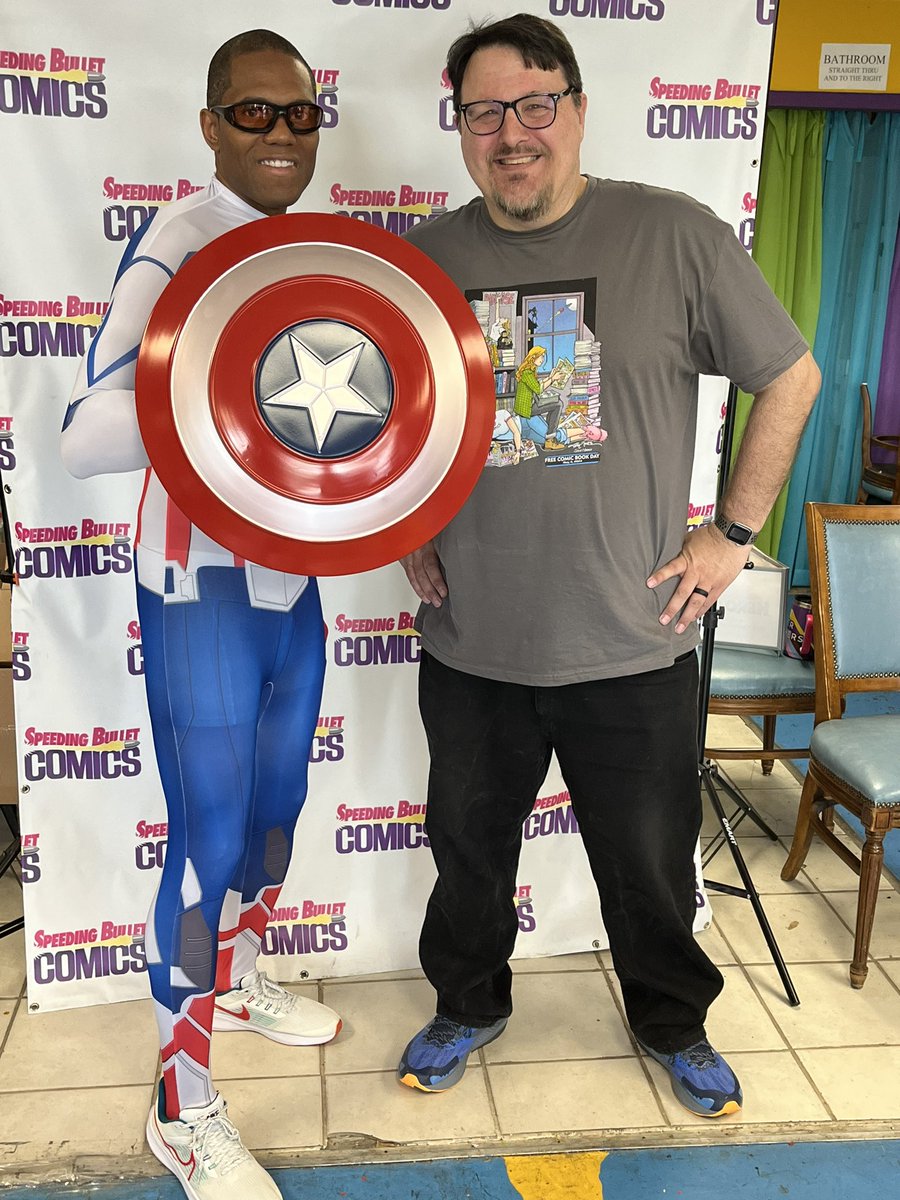 It’s a great <a href="/Freecomicbook/">Free Comic Book Day</a> Day at Speeding Bullet Comics!