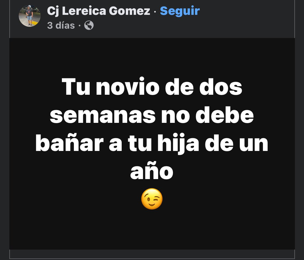 Nunca debería de hacerlo en realidad … estás de acuerdo ?