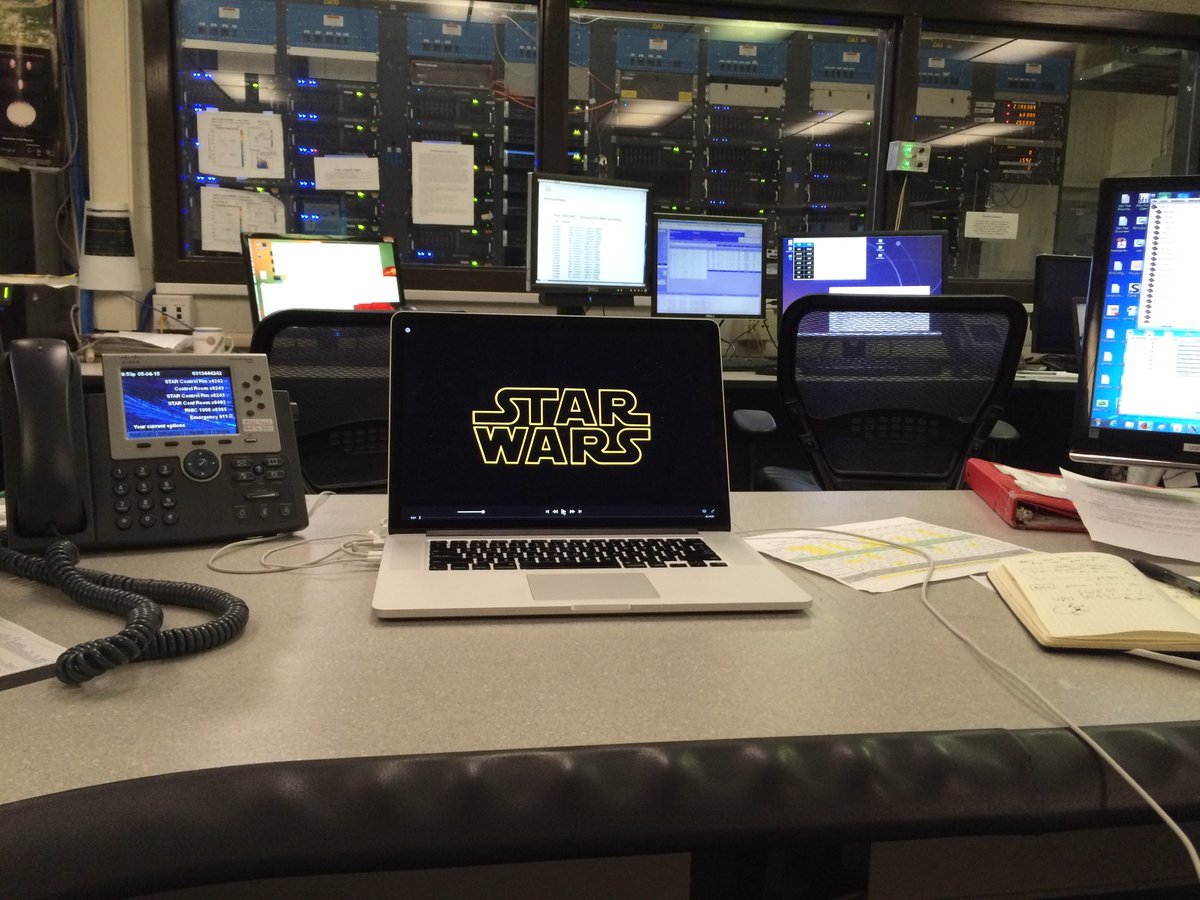 May the 4th be with you ... @RHIC_STAR