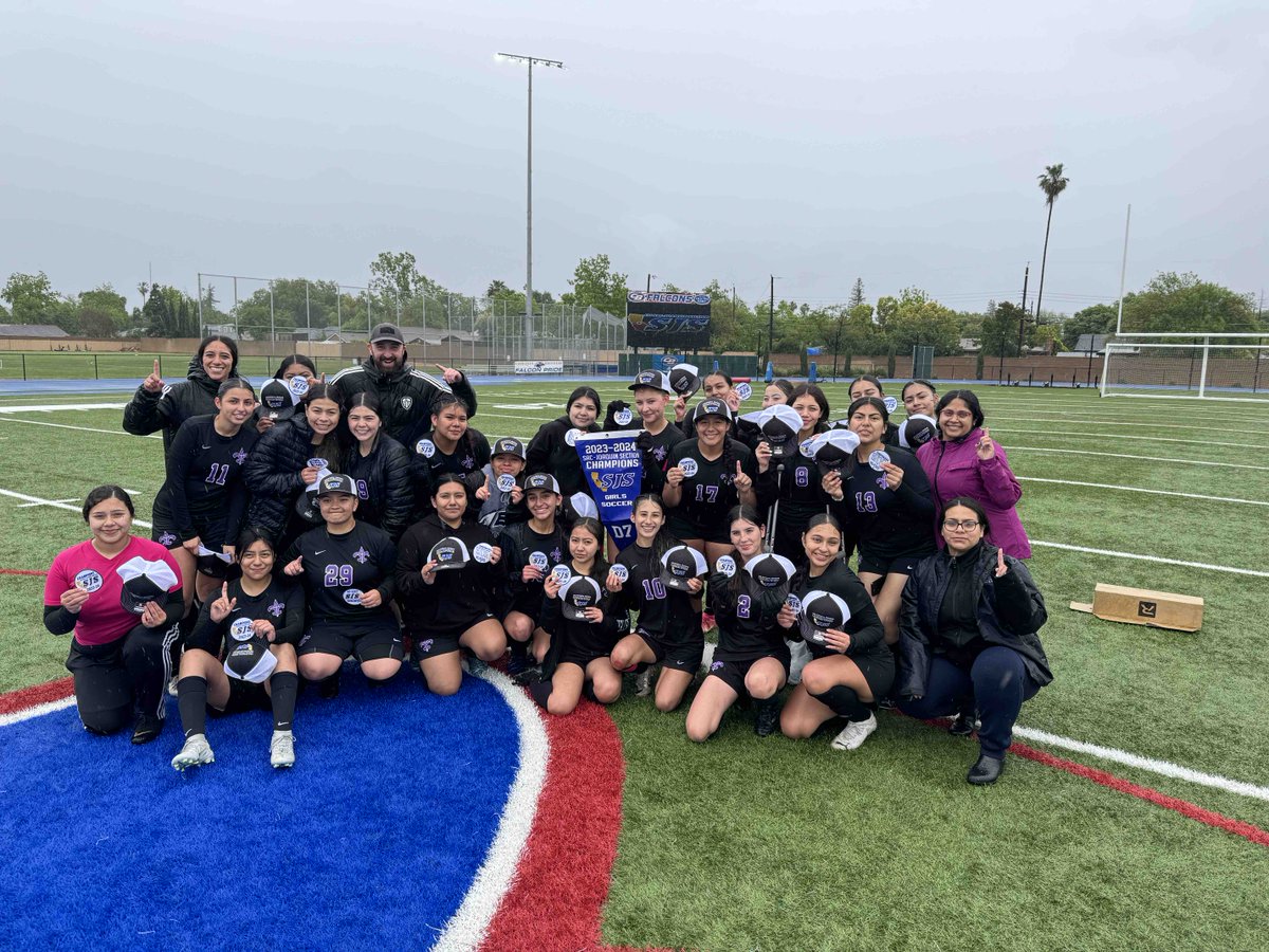 🎉 Congratulations to the D7 Girls Sac-Joaquin Section Soccer Champions, Cristo Rey High School! ⚽️🏆 Your hard work, determination, and teamwork have paid off in the best possible way. Keep shining brightly! #Champions 🌟