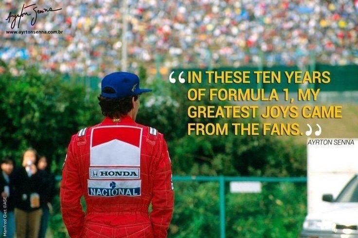 Thank you, Ayrton. 🙏🏻

#AyrtonSenna 
#SennaSempre
#Senna30
