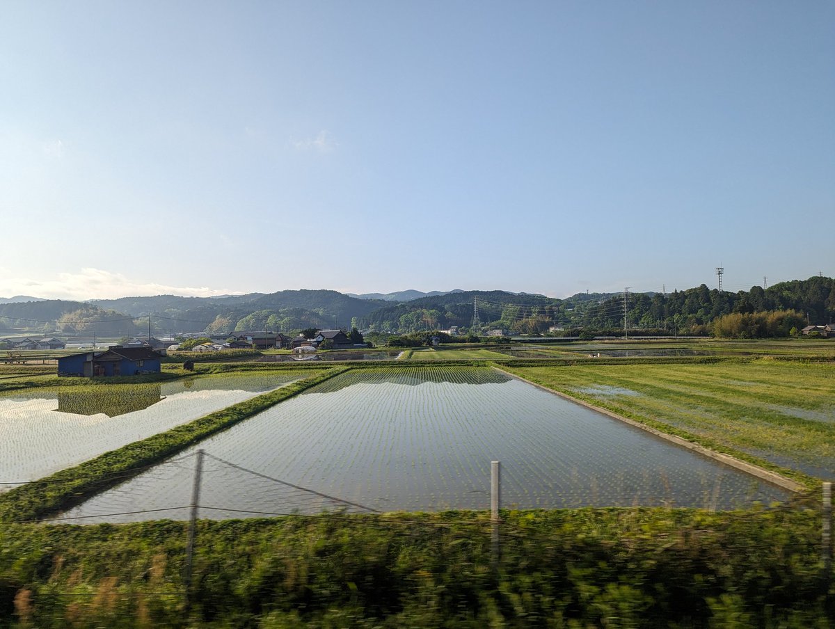 のどかな田園風景