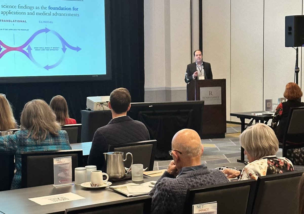 Dr. @Chris_Heaphy from @BUMedicine discusses basic and translational #NET research in Providence, RI, at our NET Impact Patient Education Conference. #patienteducation #neuroendocrinecancer #neuroendocrinetumors #fundresearch #letstalkaboutNETs
