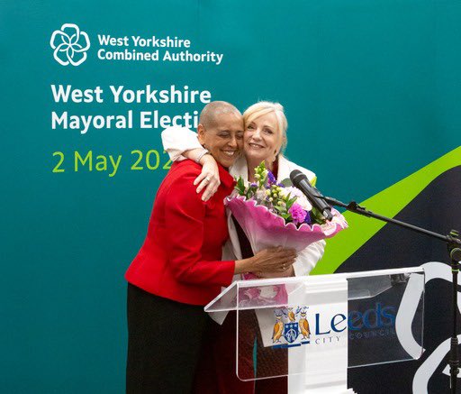 TracyBrabin's tweet image. What a day for @UKLabour #Mayors across the country. 

And what fun! 

Thank you to the people of #WestYorkshire for the opportunity to continue to deliver. 

Public control over buses, trams, more affordable homes, jobs, culture and a new modular skills offer. 

Bring it on!🌹