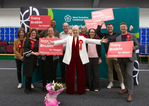 TracyBrabin's tweet image. What a day for @UKLabour #Mayors across the country. 

And what fun! 

Thank you to the people of #WestYorkshire for the opportunity to continue to deliver. 

Public control over buses, trams, more affordable homes, jobs, culture and a new modular skills offer. 

Bring it on!🌹