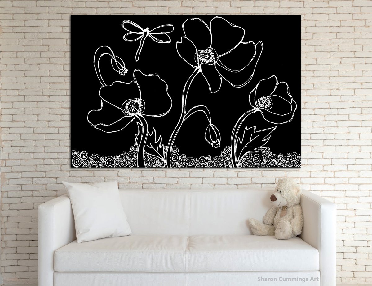 Black And White Garden HERE: fineartamerica.com/featured/black… #blackandwhite #flower #flowers #floral #botanical #spring #modernart #handcrafted #handmade #garden #GardenersWorld #homedecor #FillThatEmptyWall