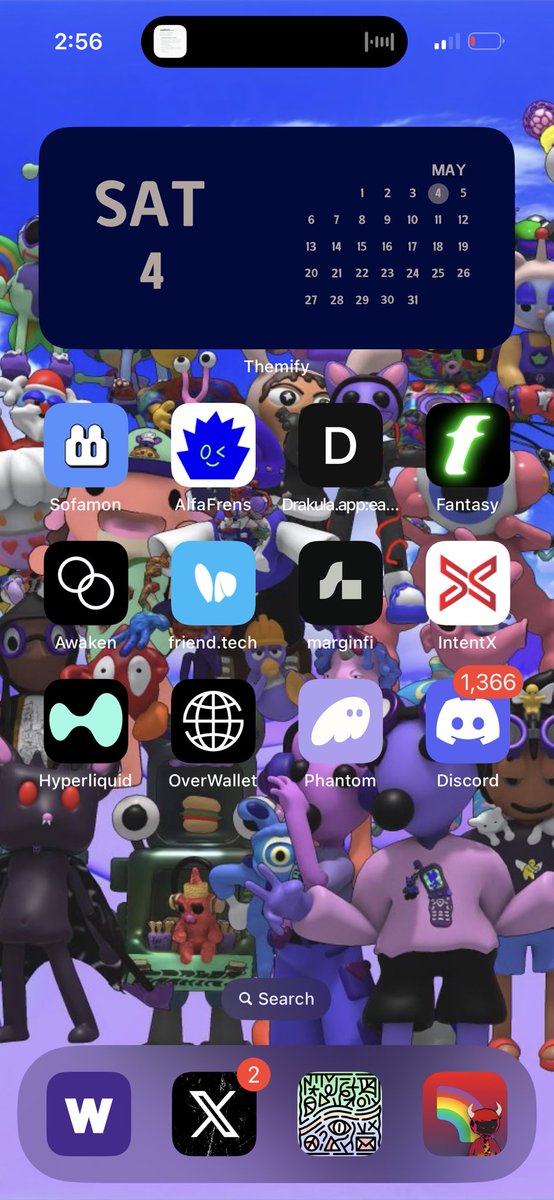 safe to say PWAs are the ~thing~ this cycle 

yes u see the custom icons for rainbow and floor, and that phettaverse wallpaper