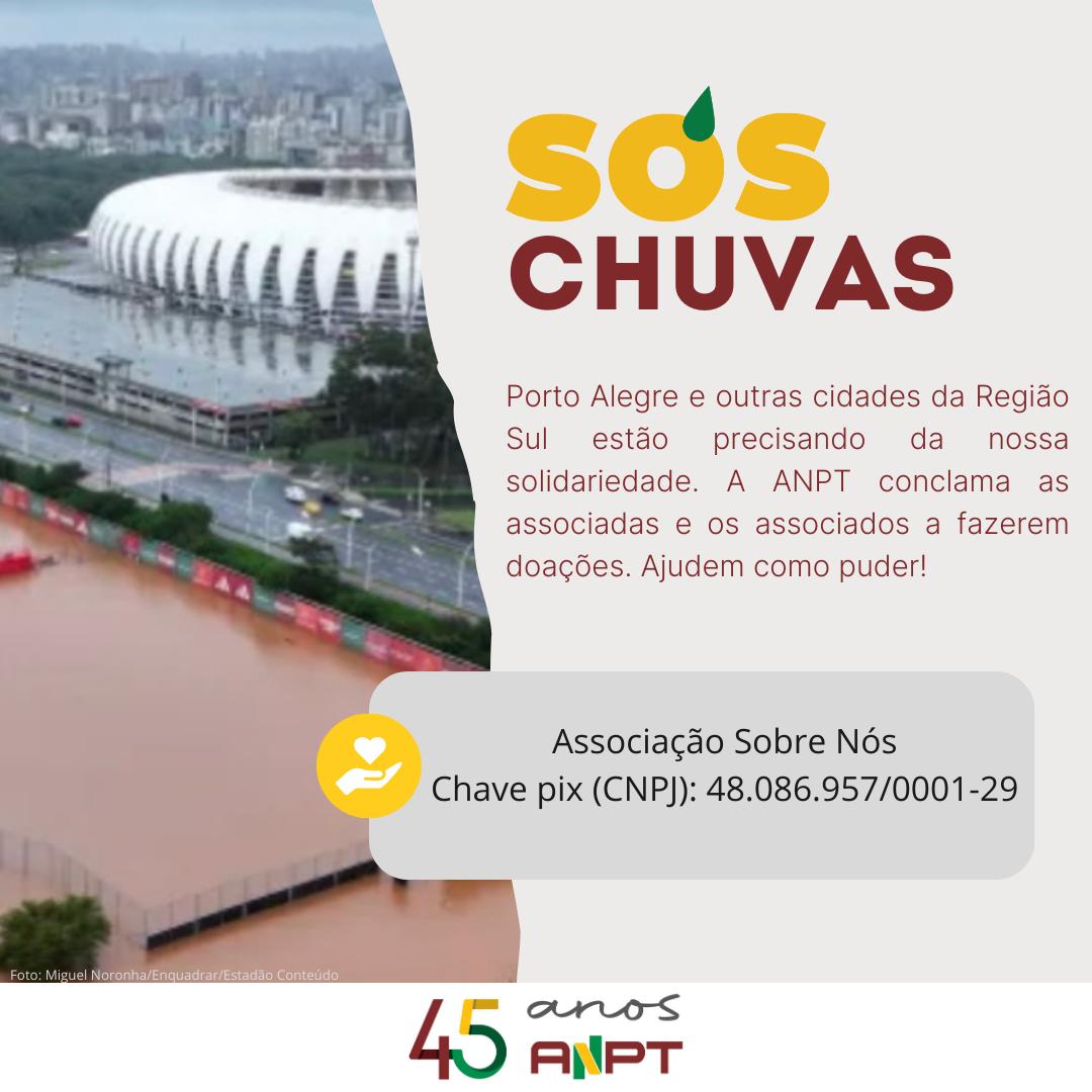 ANPTBRASIL's tweet photo. A Associação Sobre Nós faz ações de solidariedade, que, nesse momento, estão focadas no fornecimento de água, alimentação e cobertores, em Porto Alegre, Região Metropolitana e Santa Maria. https://t.co/RJBZpPdoLa