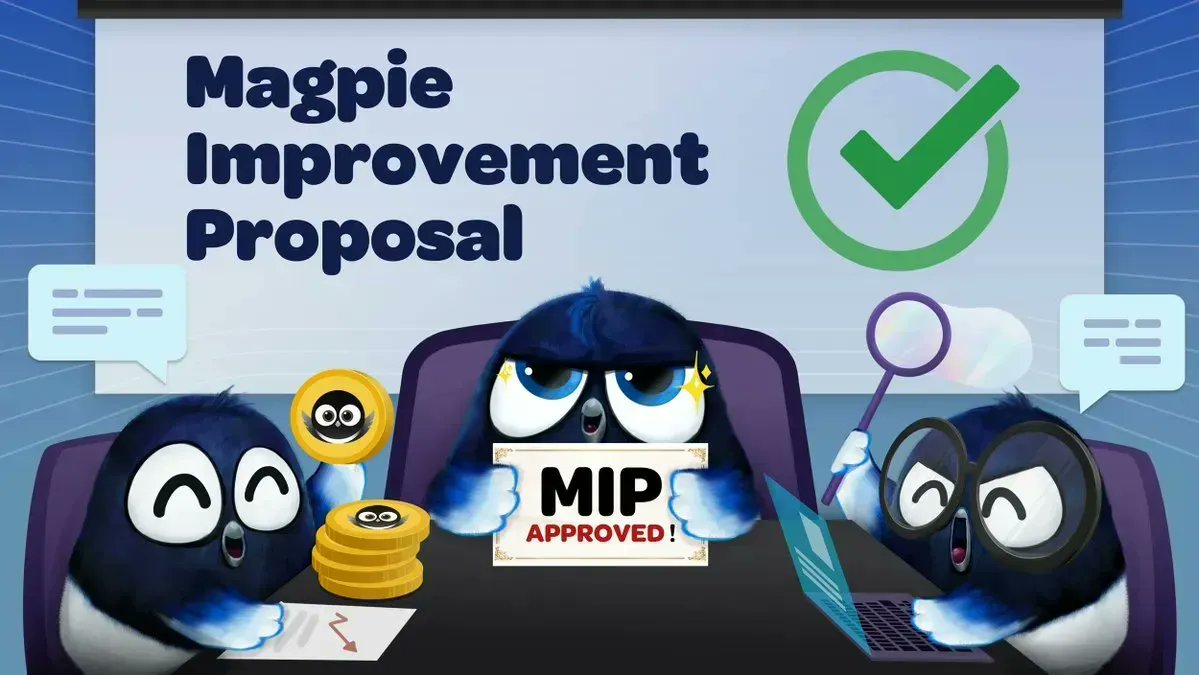 The MIP #27 has been approved.✅ MIP #27 - Listapie, a New Magpie SubDAO Thank you to all vlMGP holders for participating. Your input is crucial to Magpie's decision-making process.⚙️ Details:⚖️ snapshot.org/#/magpiexyz.et…